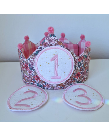 corona para cumpleaños corona fiesta infantil corona números intercambiables corona princesa