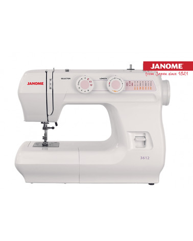 Janome 3612 ideal para principiantes